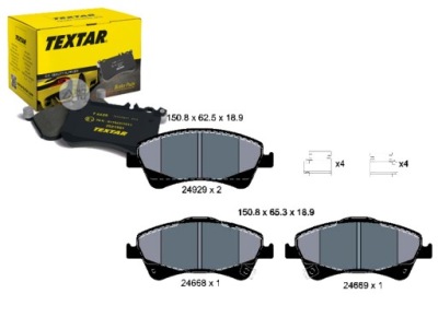 Тормозные колодки тормозные toyota перед auris avensis verso фото №1