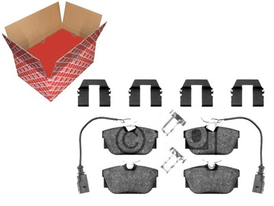 PADS BRAKE VW TRANSPORTER / CARAVELLE IV 1.9  