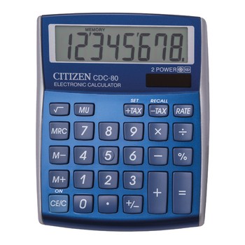 Kalkulator biurowy Citizen CDC-80BLWB 8-cyfrowy
