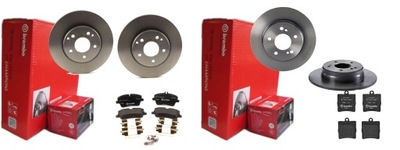 ДИСКИ ТОРМОЗНЫЕ КОЛОДКИ P+T BREMBO MERCEDES C W203 C209 R171