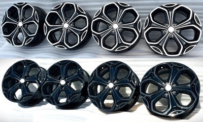 ALLOY WHEELS (TITANIUM) DISCS ALUMINIUM SUZUKI DACIA LEXUS HONDA  