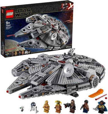 Klocki Lego Star wars Gwiezdne Wojny statek Sokół Millennium