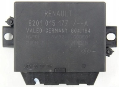 Renault master 3 модуль блок управления парктроник задний фото №1