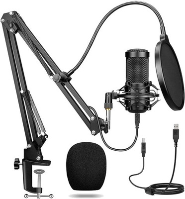 Mikrofon pojemnościowy studyjny Fifine Mikrofon bezprzewodowy Fifine T669