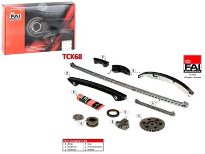 Faitck68 набір ланцюга розподільного валу mazda 6 gg 2.3 фото №1