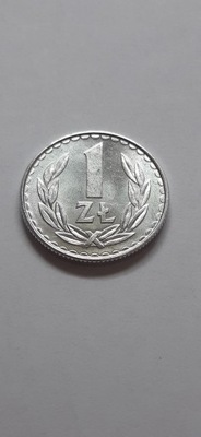 1 złoty 1985r Stan menniczy