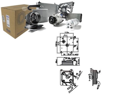 Nissens радиатор масла nissan pathfinder iv rogue renault koleos i фото №1