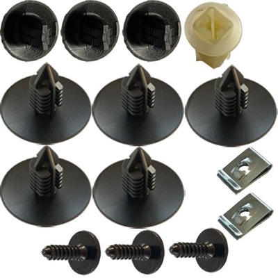 Кліпси підкрилок renault megane 1995-2002 фото №1