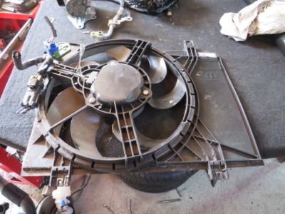 Вентилятор радиатора fiat 500 гибрид фото №1