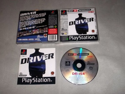 DRIVER PSX PS1 PLAYSTATION kierowca mafii jak GTA Grand Theft Auto 3xANG