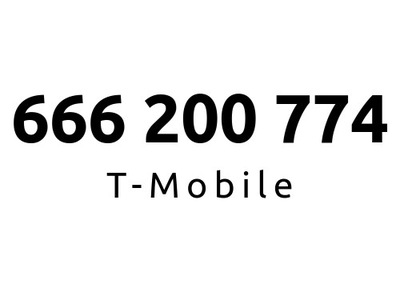 666-200-774 | Starter T-Mobile (20 07 74) #C