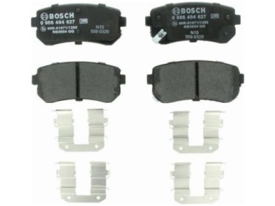 Гальмівні колодки задня hyundai accent iii mk3 1.4-1.6 05-10 фото №1