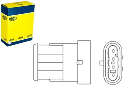 SONDA LAMBDA FIAT MAREA MULTIPLA PALIO SIENA 1.2-1.6CNG 04.96-  