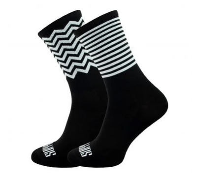 SKARPETKI SUPPORT SPORT ZIG ZAG STRIPES 45-46