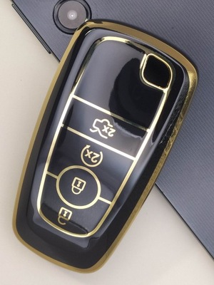 Чехол корпус na ключ ford gold фото №1