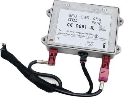 AUDI A4 B6 B7 MÓDULO REFORZADOR DE ANTENA ANTENA 8E0035456  