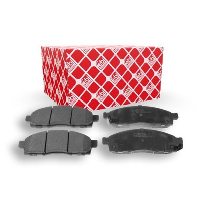 Febi bilstein 116300 набор тормозных колодок тормозных, тормоза дисковые фото №1