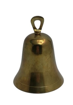 Stary dzwon dzwonek mosiężny kolekcjonerski