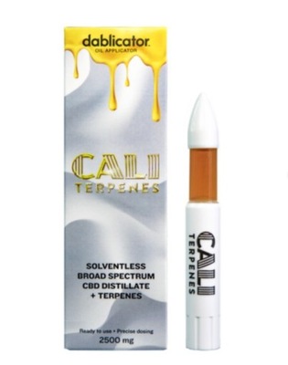VAPE PEN DESTYLAT LIQUID CBD CALI TERPENES 2500mg 2,5ml RUNTZ DABLICATOR