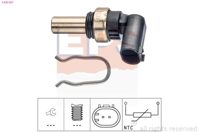 SENSOR TEMPERATURA DE LÍQUIDO REFRIGERACIÓN OPEL ASTRA 1,6 15- 1-830-387  