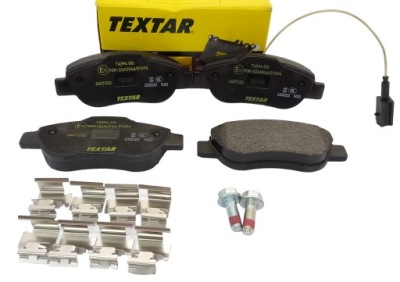 Гальмівні колодки гальмівні перед textar fiat 500c ford ka фото №1