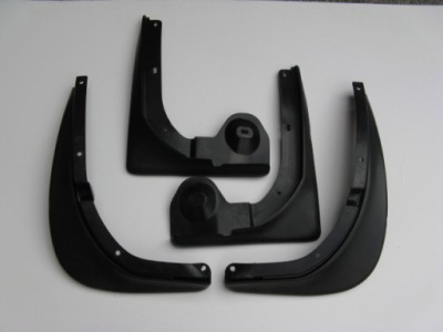 Брызговики kpl skoda octavia ii lift фото №1