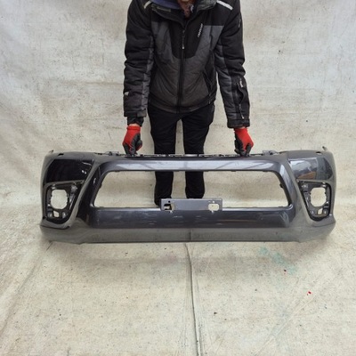 Toyota hilux viii 15- бампер перед передній spr фото №1