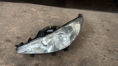 Лампа передняя левая peugeot 308 t7 orginal, ladna фото №1