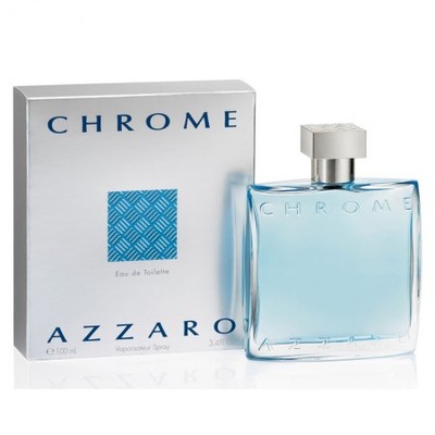 AZZARO CHROME 100ML EDT WODA TOALETOWA DLA MĘŻCZYZN