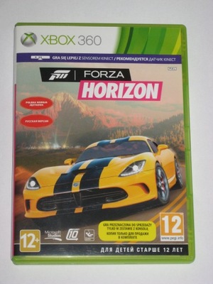 FORZA HORIZON BDB XBOX360! BUNDLE COPY! PO POLSKU!