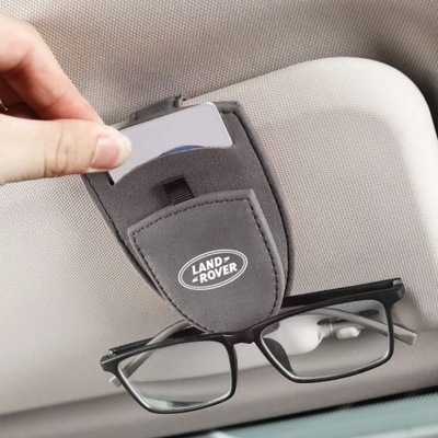 SUEDE CAR STYLING COUVRE-SIEGE SUR LUNETTES KLIP OSLOSUR PRZECIWSLONECZSUR UCHWY~33471 - milautoparts-fr.ukrlive.com