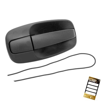 Ручка дверь задняя do renault trafic ii 2002 2003 2004 2005 2006 фото №1