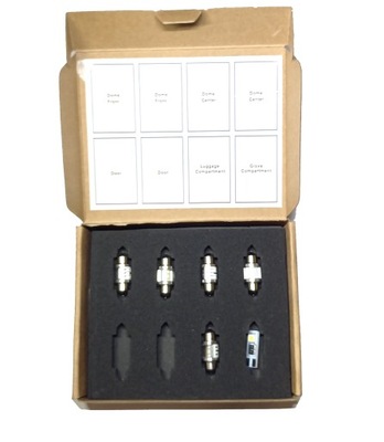 Светодиодные освещение салона mazda 3 cx-3 cx-5 фото №1