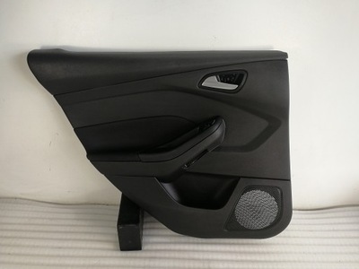 Ford focus mk3 обивка дверь левый задняя фото №1