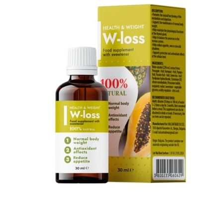 W-Loss: Krople. Ananas, kumkwat, chińska herbata, passiflora i zioła