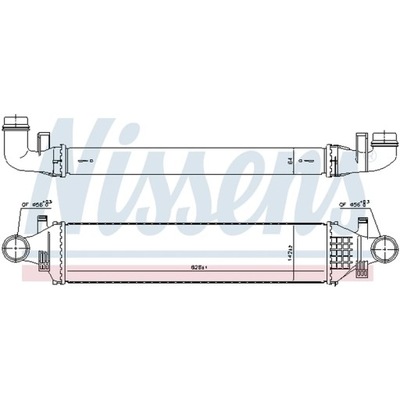 RADIATOR AIR CHARGER NISSENS 96334  