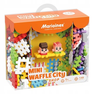 Marioinex Wafle Mini City sklep 148 el. 4169