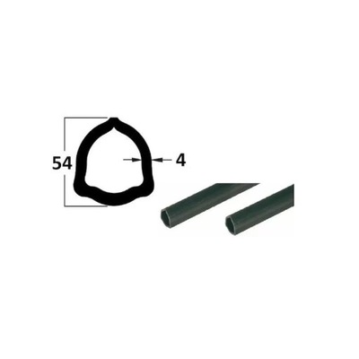 Rura 3m, profil trójkątny 54x4, P9, 1312