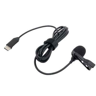 Mini mikrofon przypinany do klapy typu C z mikrofonem na klipsie do insta360 R