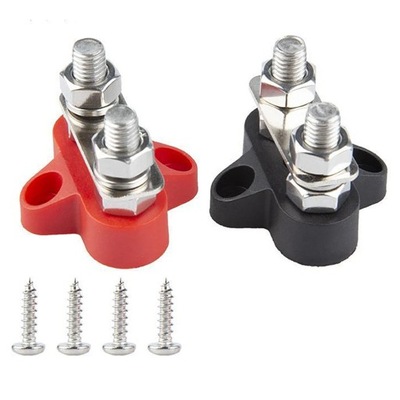 2 Pieces Car Boat Terminal Stud Blocks Trailers Truck Battery Connec~5247