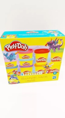 ZESTAW PLAY-DOH MASA PLASTELINOWA 6X57G I 3X28 G