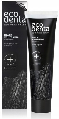 Pasta do zębów Ecodenta Black Whitening Toothpaste z węglem 100 ml