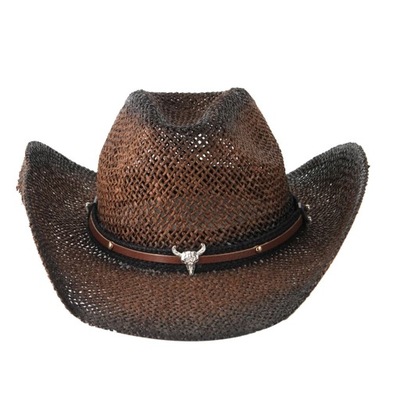 Western Straw Cowboy Hat Unisex do ochrony