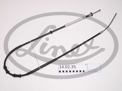 CABLE FRENOS FIAT GRANDE PUNTO PR / BEBNY 14.02.35 LINEX CABLES LINEX  