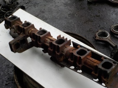 Man tga tgx tgs d20 колектор випускний фото №1