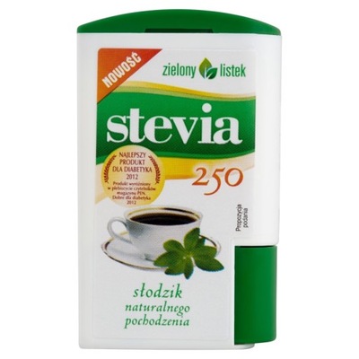 Zielony listek Stevia Słodzik 13,8 g 250 tabletek