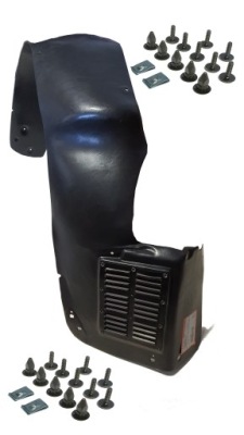 Підкрилок перед передні audi tt 8n 98- + кліпси p фото №1