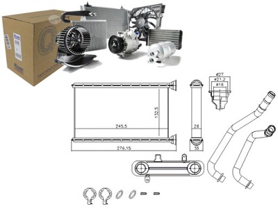 ОБОГРЕВАТЕЛЬ BMW 1 F20 1 F21 2 F22 F87 2 F23 3 F30 F80 3 F31 3 GRAN фото