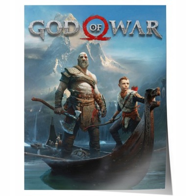 Plakat z gry God Of War Gaming Poster