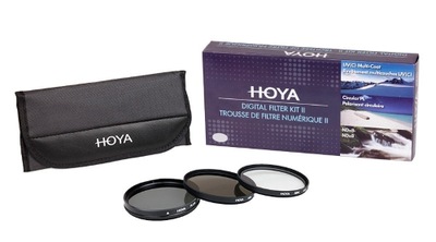 Hoya Digital Filter Kit 49mm - zestaw filtrów (3szt.) 49mm + etui